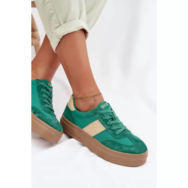  Adidasi de dama BIG STAR TT274163 VERDE Pantofi Big Star 