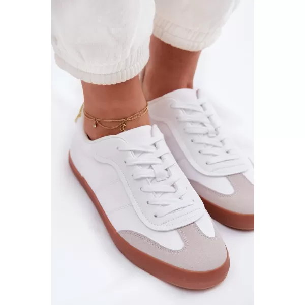  Adidași de damă BIG STAR TT274421 WHITE Pantofi Big Star 