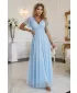 Rochie NUMOCO 635-6 ALBASTRU AZURIU