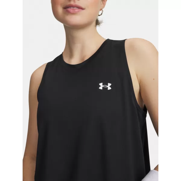  Maieu de damă UNDER ARMOUR TECH TANK SOLID 1383655-001 NEGRU 