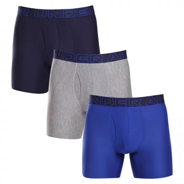  Pantaloni scurți pentru bărbați UNDER ARMOUR M PERF TECH 6IN 1383878-400 ALBASTRU 