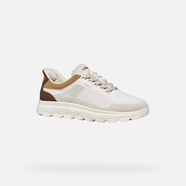  Adidași pentru bărbați GEOX SPHERICA PLUS FAST IN G014665 CREMOS 