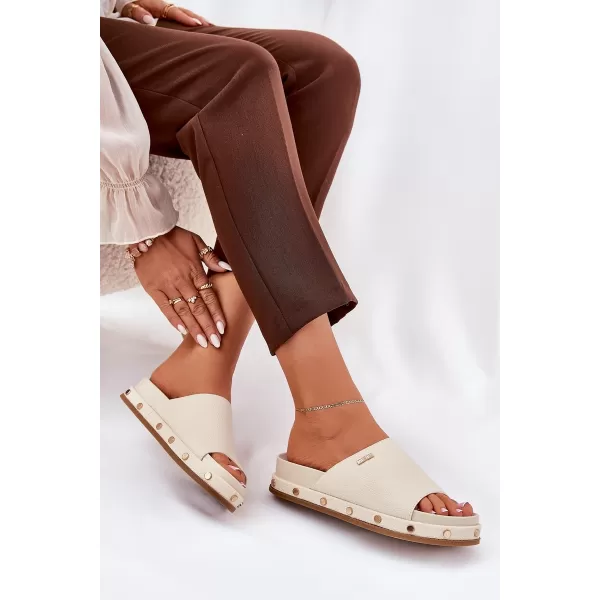  Pantofi dama BIG STAR NN274A746 BEI Pantofi Big Star 