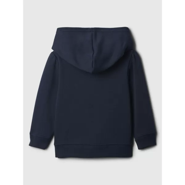  Hanorac pentru copii GAP LOGO PULLOVER HOODIE 618806-02 TAPISERIE BLEUMARIN 