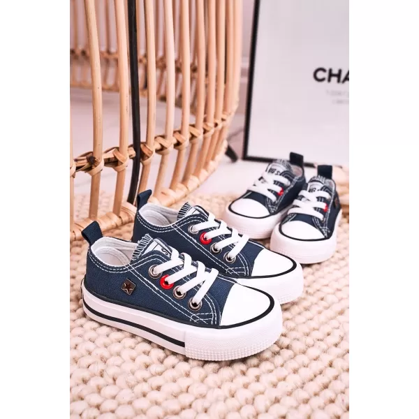 Tenisi copii BIG STAR HH374195 NAVY Pantofi Big Star 
