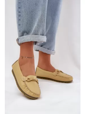 Mocasini de dama S.BARSKI LR51-547 GALBEN