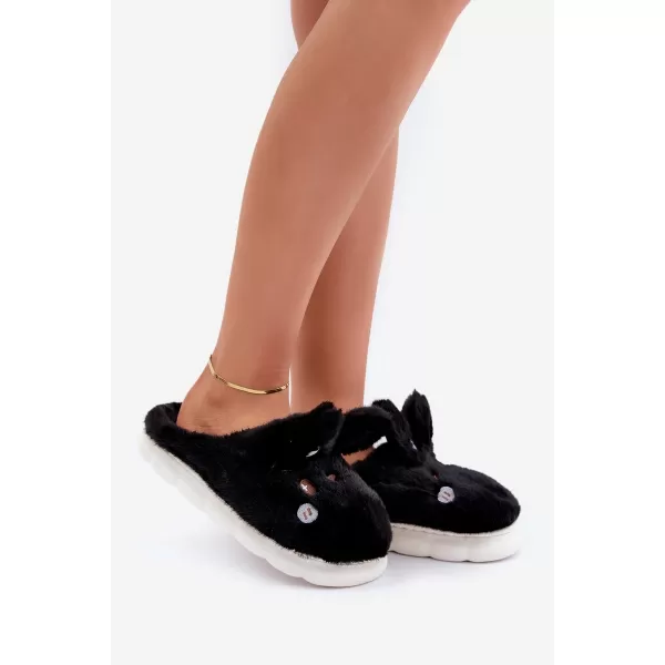  Papuci de damă BOTO NATASHA 34990 NEGRU 
