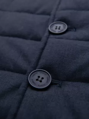 Vesta pentru bărbați OMBRE OM-JAVJ-0275 BLEUMARIN MELANGE