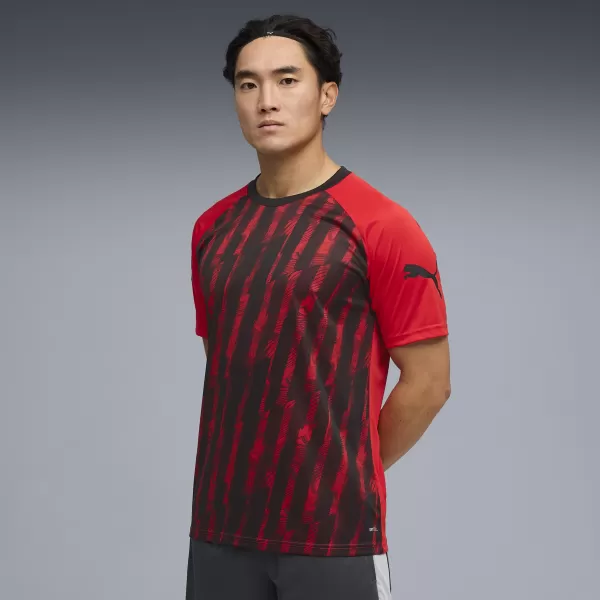  Tricou funcțional pentru bărbați PUMA INDIVIDUALLIGA GRAPH JERSEY 660578_01 PUMA ROȘU/PUMA ALB 