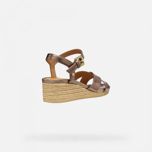  Sandale de dama GEOX ISCHIA CORDA G012728 BEJ 