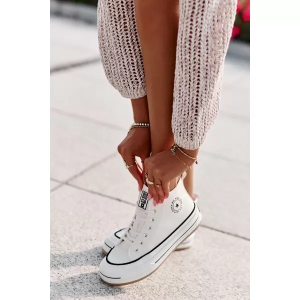  Adidași de damă BIG STAR OO274061 WHITE Pantofi Big Star 