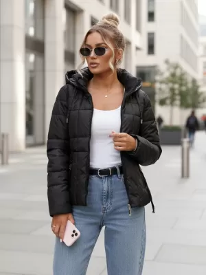 Geaca de dama DSTREET TY5591 NEGRU