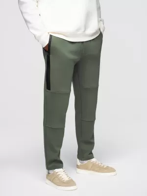 Pantaloni de trening pentru bărbați OMBRE OM-PASK-0281 VERDE MĂSLINIU ÎNCHIS