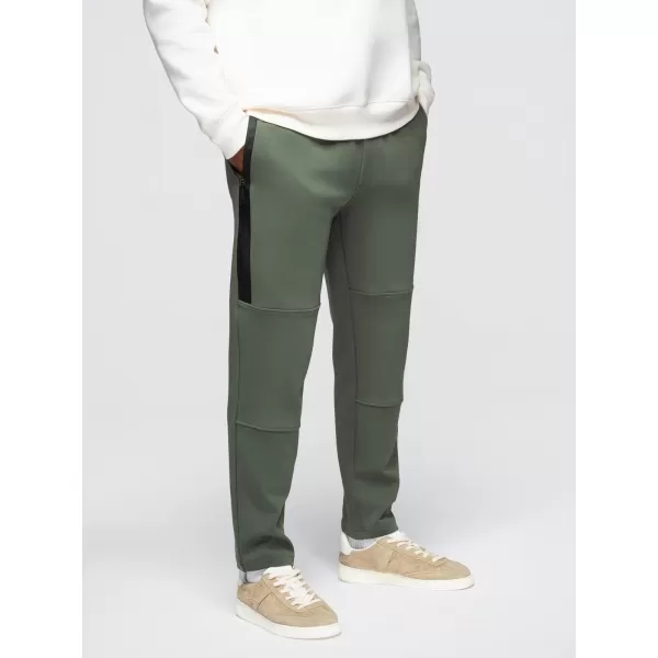  Pantaloni de trening pentru bărbați OMBRE OM-PASK-0281 VERDE MĂSLINIU ÎNCHIS 