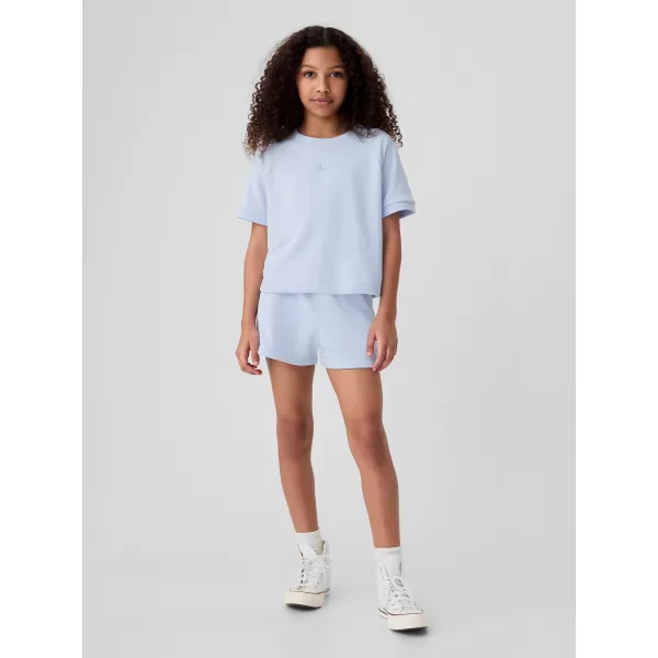  Tricou pentru copii GAP RAGLAN PULLOVER 427789-01 ALBASTRU BICOSTAL 