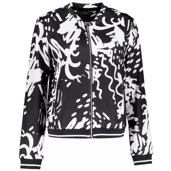  Geaca de dama ALTISPORT HADARIT NEGRU/ALB 