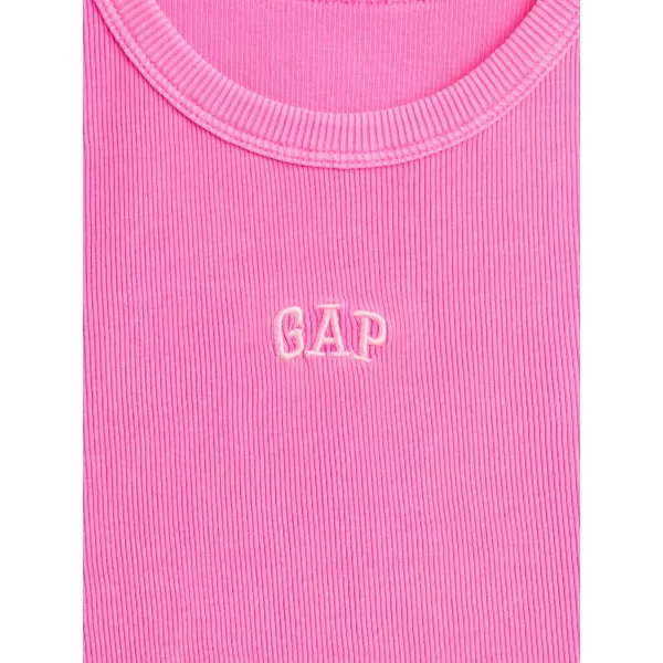  Maiou pentru copii GAP LOGO TANK 771346-04 ROZ REMARCABIL 