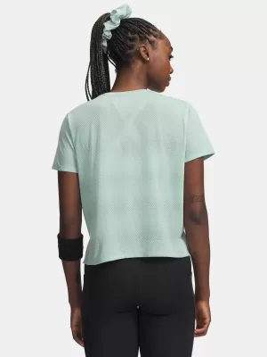 Tricou pentru femei UNDER ARMOUR UA VELOCITI SHORTSLEEVE 6009540-703 VERDE