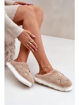 Papuci de damă BOTO IVELFEDI 35012 KAKI
