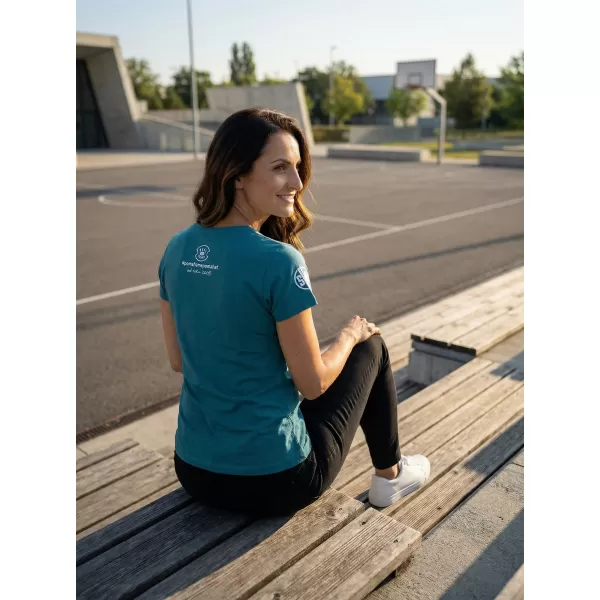  Tricou pentru femei SAM 73 PROKREPU 008 TURCOAZ 