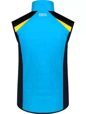 Vesta sport pentru barbati NORDBLANC CREVICE NBWJM8331 ALBASTRU STRĂLUCITOR