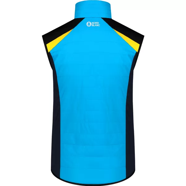  Vesta sport pentru barbati NORDBLANC CREVICE NBWJM8331 ALBASTRU STRĂLUCITOR 