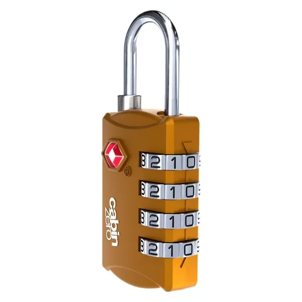  Blocare CABINZERO TSA Travel Lock CHILL PORTOCALIU 