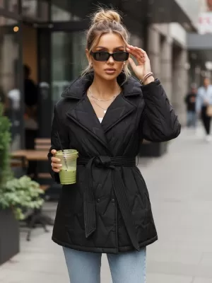 Geaca de dama DSTREET TY5588 NEGRU