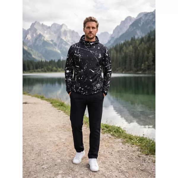  Jachetă softshell premium pentru bărbați ALTISPORT VOJ/ALM034JACK01 NEGRU 