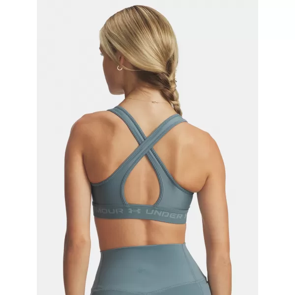  Sutien de damă UNDER ARMOUR CROSSBACK MID BRA 1361034-587 ALBASTRU 