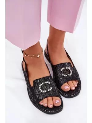 Sandale de dama S.BARSKI KV51-096 NEGRU
