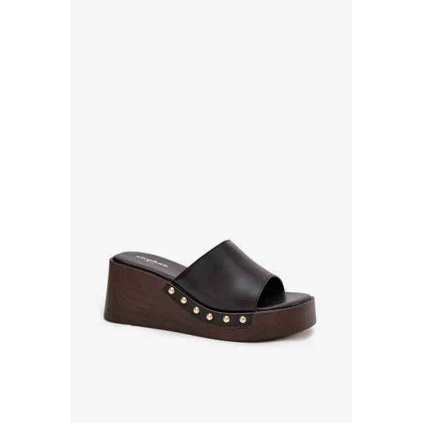  Papuci de damă BOTO ARIONNE 41254 NEGRU 