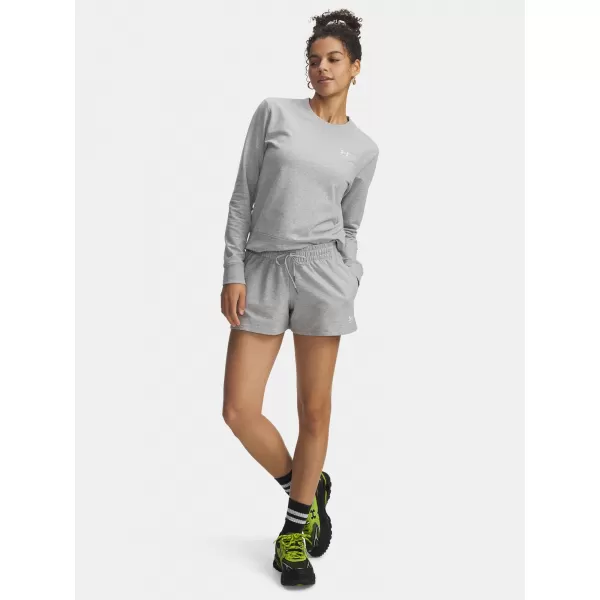  Pantaloni scurți de damă UNDER ARMOUR UA SPORT TERRY SHORT 6011022-011 GRI 