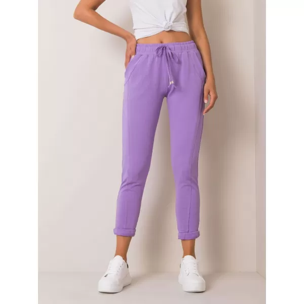  Pantaloni de trening pentru femei BASIC FEEL GOOD RV-DR-3589.06X VIOLET 