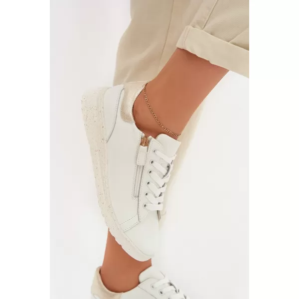  Pantofi de dama EVENTO DOROTHEA ALB/AURIU 