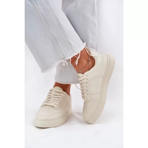  Adidasi de dama BIG STAR RR274A243 BEI Pantofi Big Star 