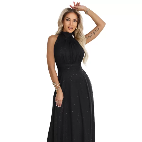  Rochie NUMOCO 636-3 NEGRU 