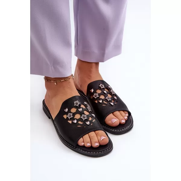  Sandale de dama S.BARSKI KV27-063 NEGRU 
