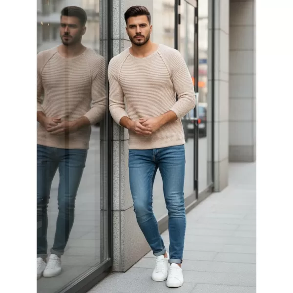  Pulover pentru bărbați DSTREET WX1578 BEJ 