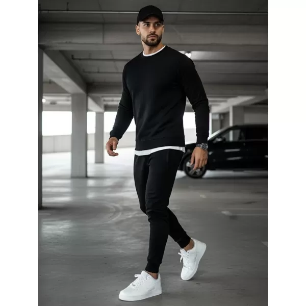  Hanorac pentru bărbați DSTREET BX2416 NEGRU 