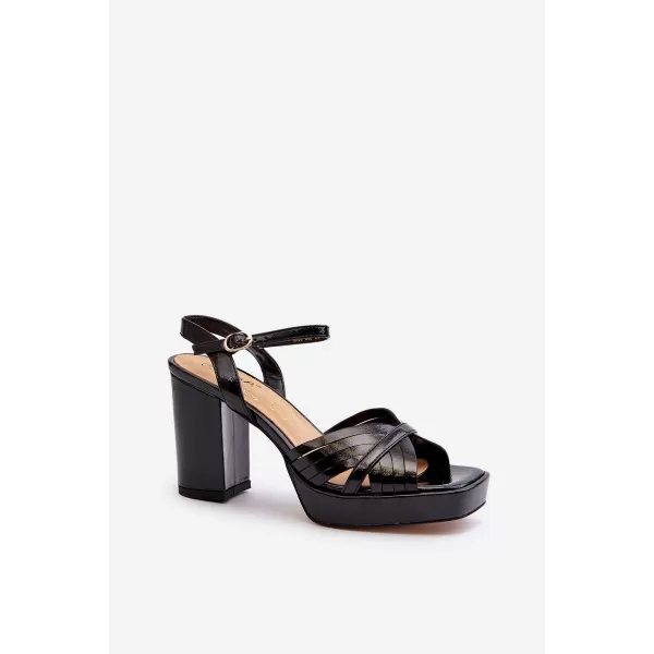  Sandale de dama D&A MR38-668 NEGRU 