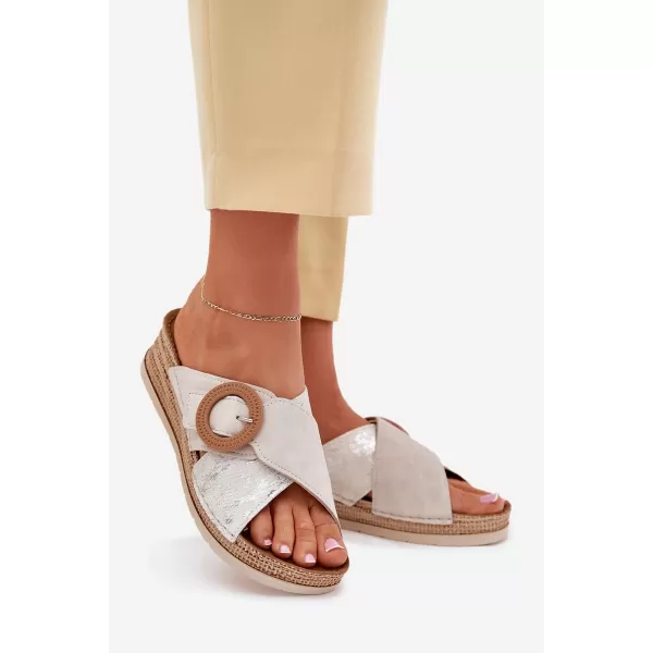  Sandale de dama INBLU RV000012 BEJ 
