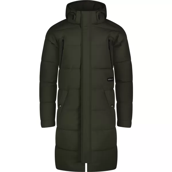  Palton de iarnă pentru bărbați NORDBLANC LOOM NBWJM8255 VERDE ARMATĂ 