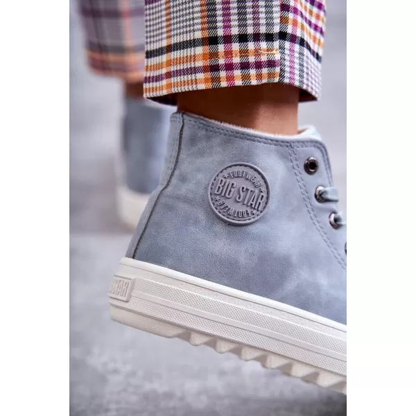  Adidași de damă BIG STAR EE274115 ALBASTRU DESCHIS Pantofi Big Star 