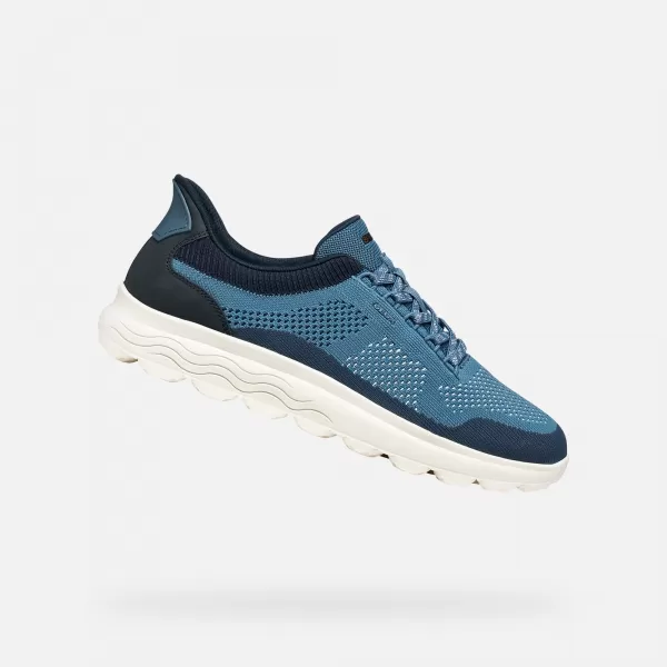 Adidași pentru bărbați GEOX SPHERICA PLUS G014666 ALBASTRU 