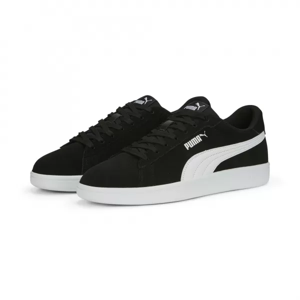  Pantofi de dama PUMA SMASH 3.0 390984 PUMA NEGRU/PUMA ALB 