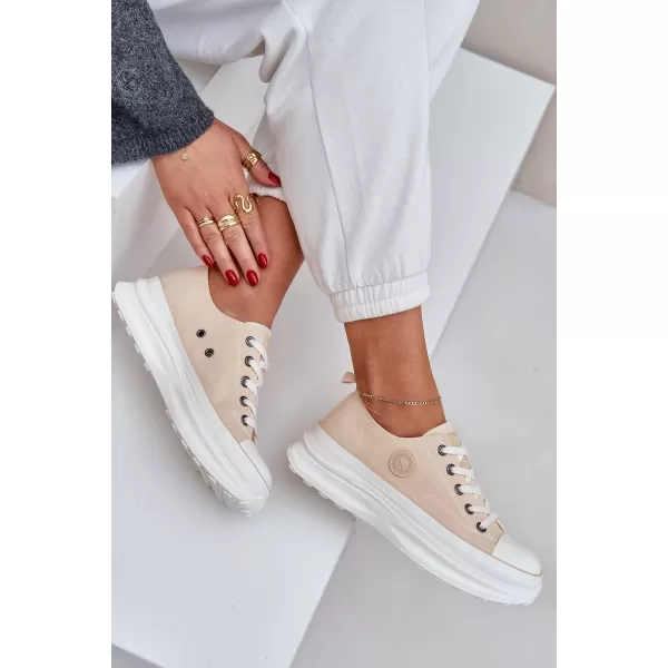  Adidasi de dama BIG STAR NN274127 BEJ Pantofi Big Star 