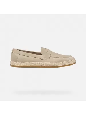 Mocasini pentru bărbați GEOX PANTELLERIA G014529 BEJ