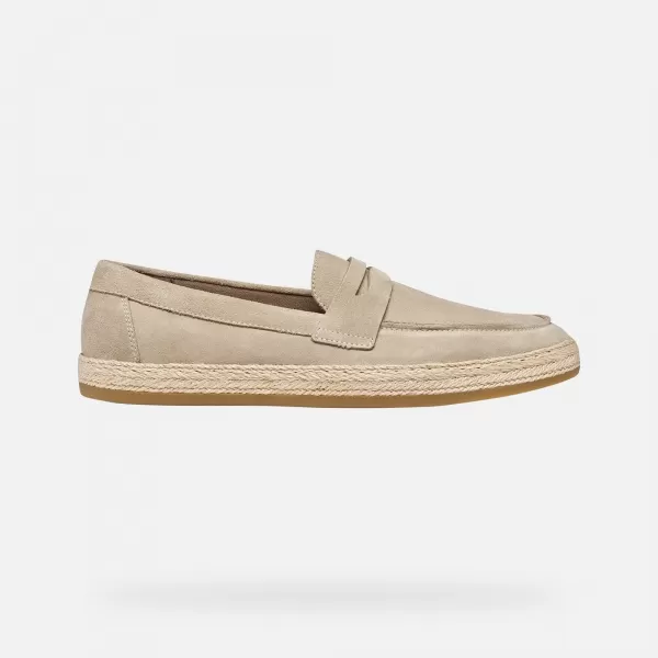  Mocasini pentru bărbați GEOX PANTELLERIA G014529 BEJ 