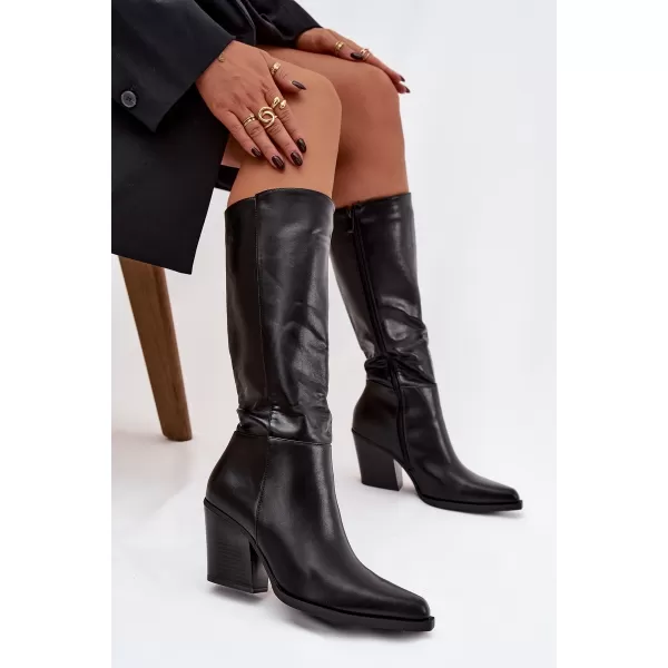  Cizme de dama BOTO KATELLE 40586 NEGRU 